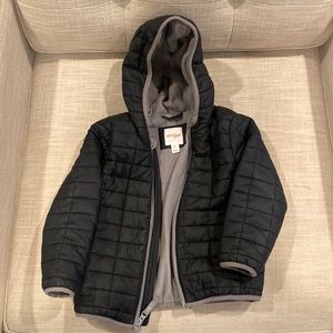 Toddler boy size 4T cat and Jack black jacket